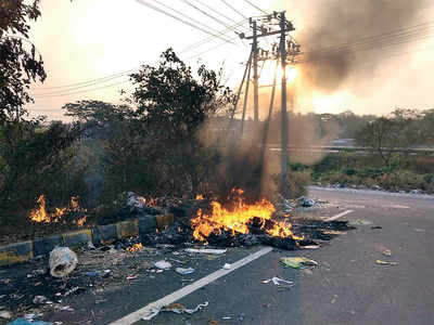 Blaze in the garbage: City’s burning issue