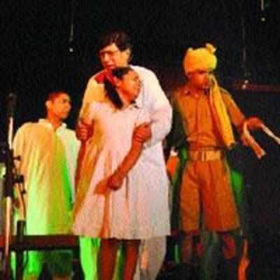 Tagore's play charms children