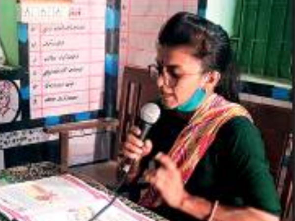 Loudspeakers spread wealth of knowledge at Parpada