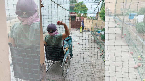 Bowling from wheelchair mom fuels cricketer’s success
