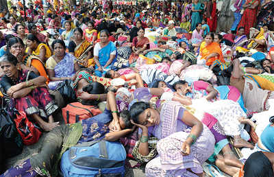 Anganwadi workers strike a chord with the government