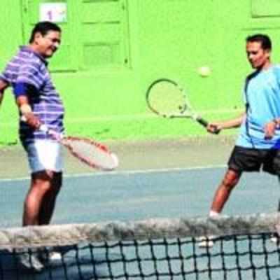 Tennis players put in their best to bag Raunak trophy