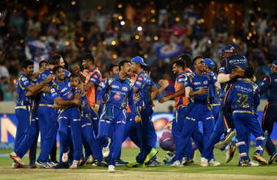 Mumbai Indians defend 129 against Rising Pune Supergiant in thrilling last-ball finish to lift third IPL trophy