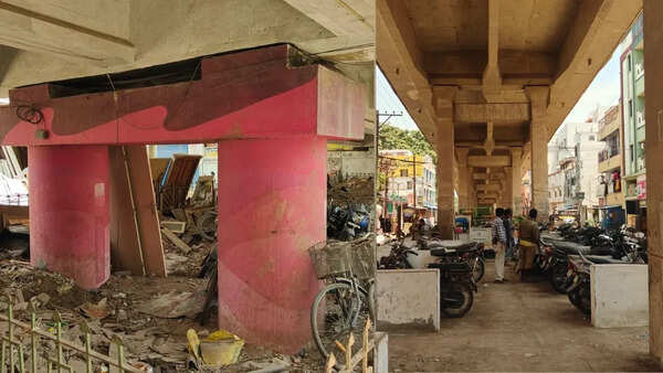 Projects to use vacant space below bridges fall flat in Trichy