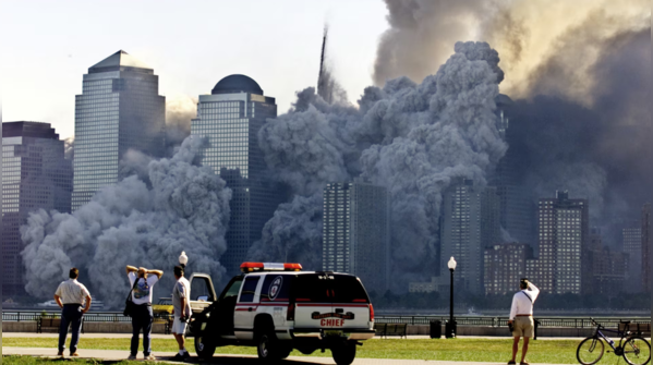 South Tower collapses