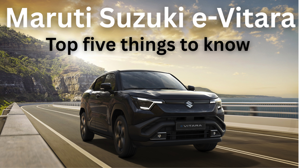 Maruti Suzuki e-Vitara electric SUV: Top five highlights explained