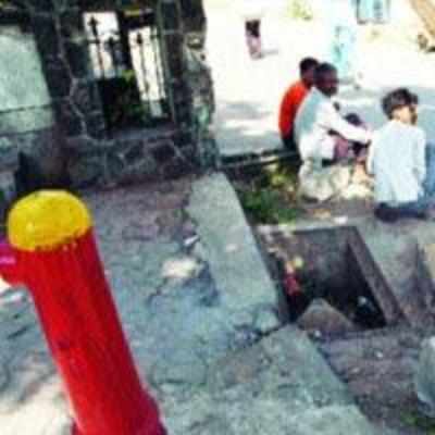 Open drains in area pose risk to residents