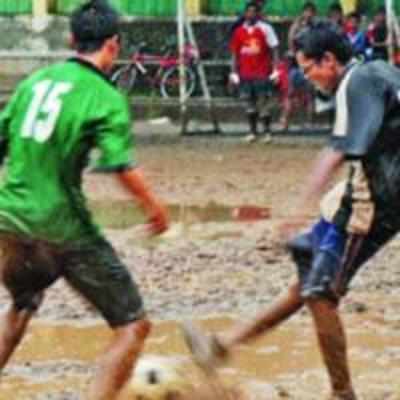 Football matches held for MLA trophy