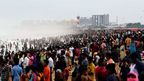 Mixed reactions from Chennaiites for lockdown of beach on Sundays