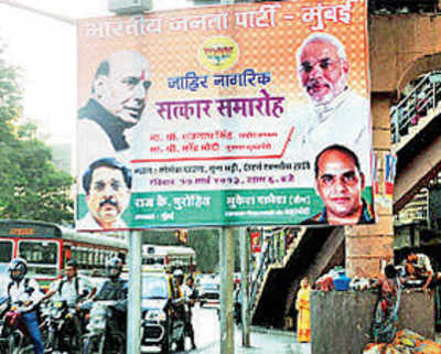 HC directs civic bodies to conduct drive to remove illegal hoardings