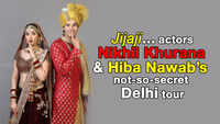 'Jijaji...' actors Nikhil Khurana & Hiba Nawab’s not-so-secret Delhi tour 