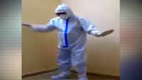 Karnataka: Hubballi doctor dances in PPE kit to uplift the mood of his Covid patients 