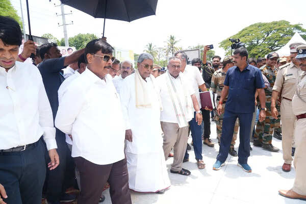 CM inspects key projects in Mysuru