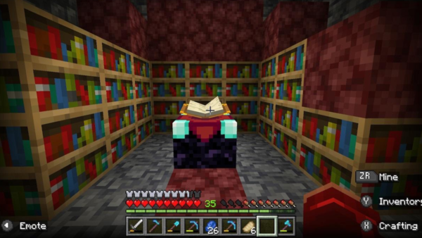 How to set up an enchanting table and make enchantments in Minecraft
