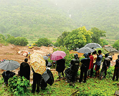 Hope for survivors dim, rains keep Malin slushy