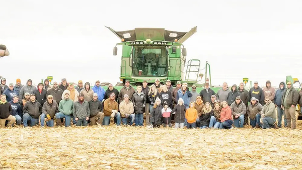 Farmer’s sudden death left 1,400 acres unharvested, then 75 neighbours arrived and harvested everything for his family
