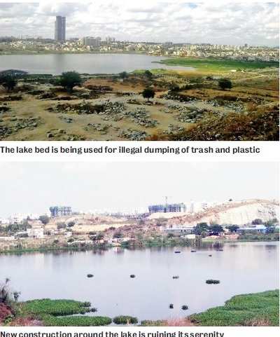 A lake to remember: Bengaluru's Hulimavu Lake has only a fraction of its earlier splendour
