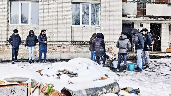 Rajasthan students stuck in Ukraine melt snow to drink and cook
