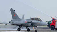 Watch: Rafale fighter jets formally inducted into Indian Air Force 