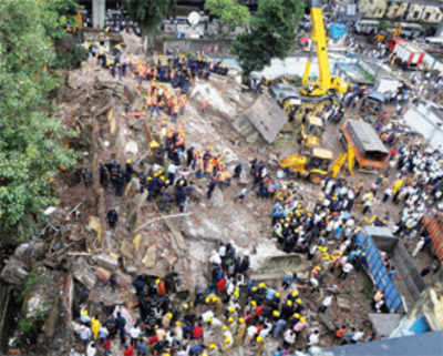 Mazgaon crash: 61 deaths later, BMC orders inspections of its 155 buildings