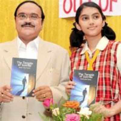 Bhujbal releases teen's book