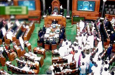 Parliament session disrupted over Uttarakhand, Arunachal issues