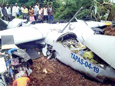 Rustom-II crashes near Chitradurga