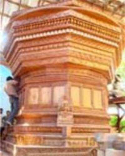 Udupi builds the tallest temple rath