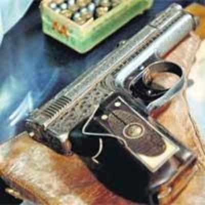 Pistol in SBI locker shoots antique surprise