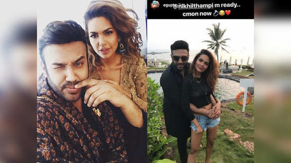 Esha Gupta rubbishes link-up rumours with Nikhil Thampi