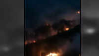 J-K: Massive Fire breaks out in three forest areas of Rajouri 