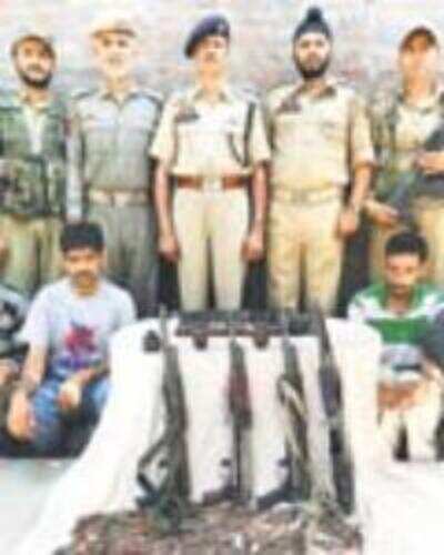 Army arrests runaway SPOs, recovers stolen AK-47s