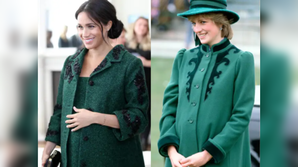 Meghan Markle dressed like Princess Diana