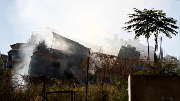 South Beirut goes silent