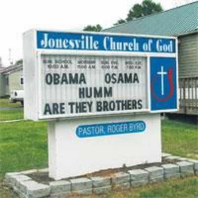 Obama, Osama... Are they brothers?