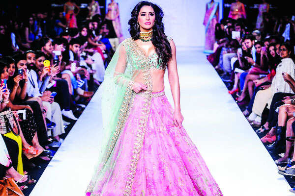 Avant-garde designs and bespoke jewellery at the  Lakme Fashion Week Winter/Festive 2014 in Mumbai
