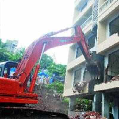 Demolished Nerul bldg had encroached on reserved plot