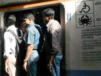 350 able-bodied commuters caught travelling in disabled coach