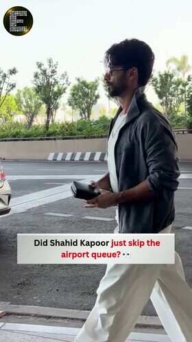 Shahid Kapoor&rsquo;s Airport Video Goes Viral, Sparks Online Discussion