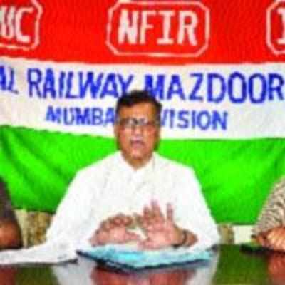 Railway workers exploited by contractors: CRMS