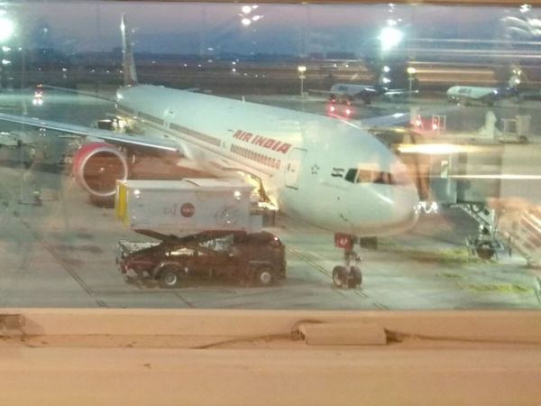 Bengaluru: Air India flight carrying 323 stranded Indians arrives in KIA