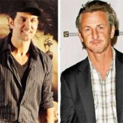 Hrithik to walk with Sean Penn