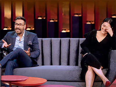 Koffee With Karan 6: Karan Johar chats up Ajay Devgn and Kajol