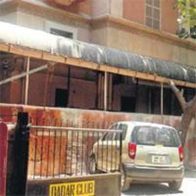 Members save trees in Dadar Club