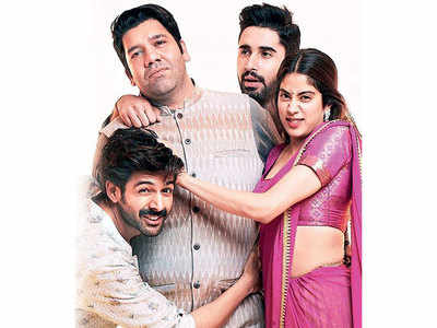 It's Chandigarh to Patiala for Dostana 2's Kartik Aaryan, Janhvi Kapoor and Lakshya