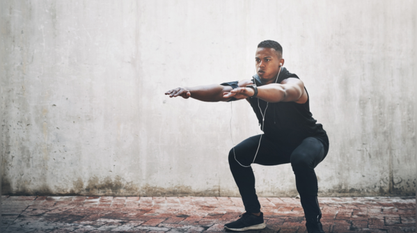 Wall sits improve discipline, squats build flow