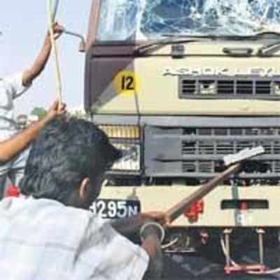 Sedition charges against 200 for attack on army trucks