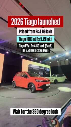 2026 Tata Tiago Gets Three Powertrain Options