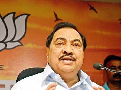 Eknath Khadse attacks BJP state unit, says ignoring his nomination a conspiracy