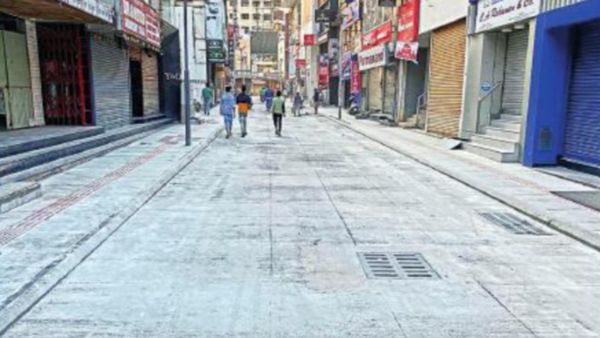 Bengaluru: Traders excited about Commercial Street’s new look